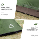Forceatt Camping Tent 2 Person, Backpacking Tent Waterproof & Windproof, Ultralight Instant Tent with Rain Fly for Camping, Hiking, Outdoor