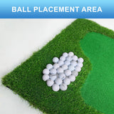 Ponsonbay Golf Putting Green Indoor 3.3x10 Ft Large Golf Putting Mat Professional Artificial Grass Turf Practice Mat with Sand Pit for Home, Office & Outdoor