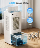 WICOLO Portable Air Conditioners, 3-IN-1 Swamp Cooler, Evaporative Air Cooler,Remote & Touch Control, 90°+90° Oscillation,LED Screen, Air Coolong Fan for Outdoor Indoor