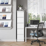 FLIXELIO 5 Drawer File Cabinet with Lock,Metal File Cabinet for Home Office