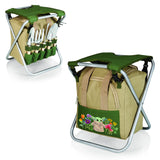 Picnic TIME Star Wars Mandalorian Grogu Gardener 5 Piece Gardening Tools Set (Olive Green with Beige Accents)