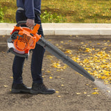BYGOVICE Handheld Gas Leaf Blower - Gas Blowers for Lawn Care, 26 cc 2-Cycle Engine