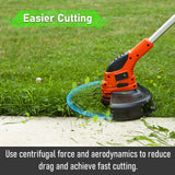 AF-100 Weed Eater Spool 6+2 Pack 30ft 0.065'' Line String Trimmer Replacement Spool for Black+Decker AF+100 String Trimmers, (6 Replacement Spool, 2 Trimmer Cap, 2 Pack Spring)