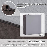 Cushions for Elderly, 20x20x5 Inch Thick Chair Cushion Patent Design Soft Tufted