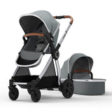 Mompush Ultimate2 Full-Size Stroller with Bassinet, Newborn to Toddler