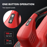 PowerSmart 20V Cordless Leaf Blower with 2.0Ah Battery and Charger, Lightweight Small Leaf Blower for Gutter 2024 Version