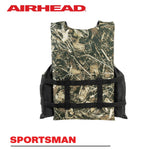 Airhead Sportsman Type III, USCG Approved Fishing and Boating Life Jacket