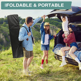 ZENPETIO Camping Cot for Adults, Heavy-Duty Portable Cot Bed with Mattress, Foldable Padded Sleeping Cots for Camping Travel Tent Day Bed Outdoor & Home Guest, Max Load 500 LBS, 75x28x15” ZENPETIO