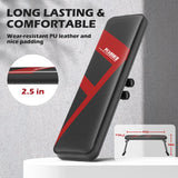 FLYBIRD Folding Flat Bench, Sturdy Lightweight and Space-saving Bench Press Flat Weight Bench, Easy to Assemble FLYBIRD