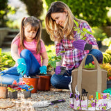 Garden Tools Set 83 Piece, Succulent Tools Set Included, Heavy Duty Aluminum Gardening Tools for Gardening
