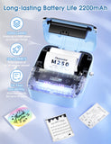 Phomemo M250 3" Label Maker, Thermal Barcode & Address Printer