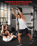 GarveeLife Smith Machine Home Gym All in One, 2200LBS Squat Rack Power Cage