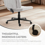 Ergonomic Office Chair - Wide Seat Criss Cross Back Design, Adjustable Arms