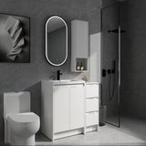 Pluriton 36'' Freestanding Bathroom Vanity with Sink, Bathroom Sink Vanity