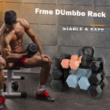 Dumbbell Rack Stand Only - Iron Weight Stand Holder Storage for Dumbbells - Small Weight Rack for Home Gym dumbbell CIXIZUIJIA