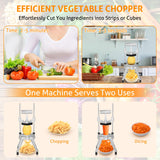 Commercial Vegetable Chopper Dicer Commercial Onion Dicer Cutter Stainless Steel Vegetable Fruit Chopper French Fry Cutter WICHEMI