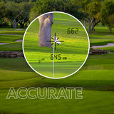 Nikon COOLSHOT 20i GIII Golf Rangefinder | Rainproof Laser rangefinder with Slope, Locked On Quake and 5 Year Warranty