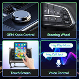 Android 13 Car Radio Stereo Compatible with Chevy Silverado GMC Sierra 2014-2018, 4+64G 9.7" Touchscreen with Wireless Carplay Android Auto, GPS/WiFi/Bluetooth/FM/SWC/Backup Camera