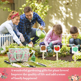 Garden Tools Set, Carsolt 11 Pcs Heavy Duty Floral Gardening Tools Kit with Non-Slip Rubber Handle, Special Gardening Gifts