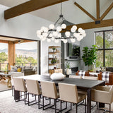 Dining Room Chandelier 60 Inch Sputnik Chandeliers for High Ceilings Large