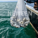 Neween Cast Net for Fishing with Shrimp Cage | 3/8 Inch Mesh Size Neween