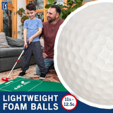 Franklin Sports PGA Whirlball Putting Green Golf Game - Golf Putter Game Set with Whirlball Target + Putting Matt - Adjustable Putter & 6 Foam Balls - Fun Indoor Set for Adults + Kids