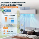 Albott Mini Split Air Conditioner and Heater, 36,000 BTU, SEER2 18, 208-230V Inverter Energy-Efficient AC with Self-Cleaning, Remote and APP Control, Easy Installation, Cools up to 2500 Sq.Ft.