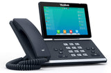 IP Phone, 16 VoIP Accounts. 7-Inch Adjustable Color Touch Screen. USB 2.0, 802.11ac Wi-Fi, Dual-Port Gigabit Ethernet, 802.3af PoE Yealink