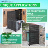 6FT Outdoor Metal Privacy Screen – Decorative Privacy Fence and Room/Garden Divider