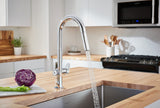 American Standard 4931360.002 Beale Measure Fill Touch Kitchen Faucet, Chrome, Polished Chrome