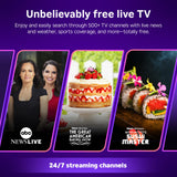 Roku Smart TV 2026 – 32-Inch Select Series, 1080p Full HD TV – Roku TV with Voice Remote – Flat Screen LED Television with Wi-Fi for Streaming Live Local News Sports & Movies, Bluetooth Headphone Mode