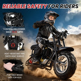 BRM40 Mini Gas Pit Bike for Teens 40cc 4-Stroke Dirt Bike for 18 MPH