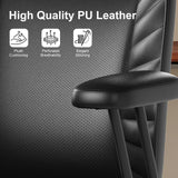 Home Office Desk Chair, Adjustable Comfy Office Chair with Wheels