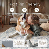 WondRg 12x15 Blue Neutral Area Rug
