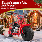 BRM100 Mini Dirt Pit Bike 105cc 4-Stroke Off Road for Teens Adults 220 LBS