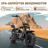 Oryxearth 99CC 4-Stroke Mini Bike, Gas Powered