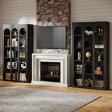 Tribesigns 5-Tier Arched Bookshelf, 70.87-Inch Mid Century Modern Bookcase