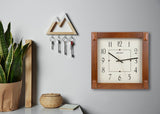 Seiko CLOCK (Model: QXA469BLH) , Brown