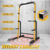 ZENOVA Squat Rack Power Rack Home Gym Equipment Pull Up Rack Squat Stand for Weightlifting, Suitable for 6FT,7FT Barbell 800LBS Weight Capacity