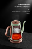 Electric Kettle(1.0L), 100% Stainless Steel BPA Free Classic Pour Over Coffee Kettle | Tea Kettle - Green DmofwHi