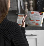 GE Profile PCHK11S1WSS 1.1 Cu Ft Countertop Microwave, 800W, Sensor Cooking, Scan-to-Cook, Wi-Fi Enable, Built-In Capable, Stainless Steel