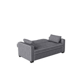 Serta Ainsley 72.6" Convertible Sleeper Sofa, Queen Size