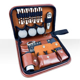 Golf Gift Set - Complete Golfing Accessories for Men & Women, Dad, with 3 Golf Balls, Bag Case, Rangefinder + More