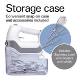 5-Speed Electric Hand Mixer with High-Performance DC Motor, Slow Start Hamilton Beach Professional
