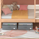 EE-RoomWorld Under Bed Storage with Wheels, No Assemble Required 12 inches height Under Bed Storage bins,Large capacity Rolling Underbed Shoe Storage containers，dorm underbed storage drawers