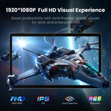 MESWAO 15.6 inch Tablet, Large Screen Android 14 Tablet with 6G+128G (Real)+2TB TF Card Expand, G99 CPU, 1080P FHD Big Screen, 30W Fast Charger, 5+32MP Cameras (2026 Black)