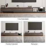 NessCarsti Extendable TV Stand with 3 Drawers & 1 Storage for 65+ inch TVs