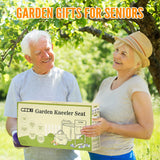 Garden Kneeler and Seat, Wider and Thicker Kneeling Pad Heavy Duty Gardening Stool with Gardening Tool Pouch and Bag