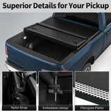 OEDRO FRP Hard Trifold Truck Bed Tonneau Cover Fit for 2024-2026 Tacoma 6ft