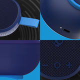 Skullcandy Ounce+ Wireless Bluetooth Speaker - IPX7 Waterproof Mini Portable Speaker with 16 Hour Battery, True Wireless Stereo, and Ballistic Nylon Carry Strap (Navy)